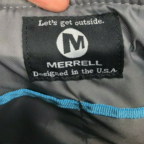 Merrell Messenger Tablet Bag Gray Felt Cross Body - Picture 8 of 8